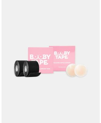 Booby Tape - Booby Tape Little Black Dress Pack - Lingerie Accessories (Black) Booby Tape Little Black Dress Pack