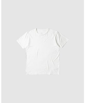 Boody - Boody Men's Crew Neck T Shirt Men - Short Sleeve T-Shirts (White) Boody Men's Crew Neck T-Shirt Men