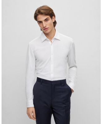 BOSS - Casual Fit Shirt - Shirts & Polos (White) Casual Fit Shirt