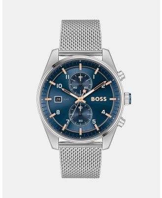 BOSS - Skytraveller - Watches (Blue Sunray Dial) Skytraveller