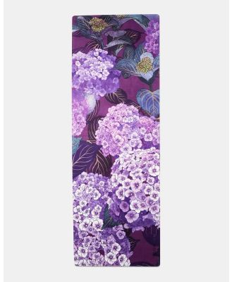Bowern - La Fleur, Limited Edition Artist Series Yoga Mat - Wellness (Purple) La Fleur, Limited Edition Artist Series Yoga Mat