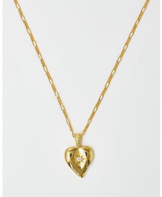Brie Leon - 925 Amore Pendant Necklace - Jewellery (Gold) 925 Amore Pendant Necklace