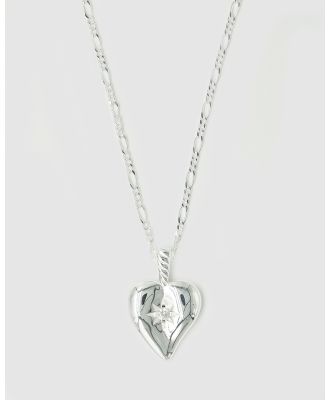 Brie Leon - 925 Amore Pendant Necklace - Jewellery (Silver) 925 Amore Pendant Necklace