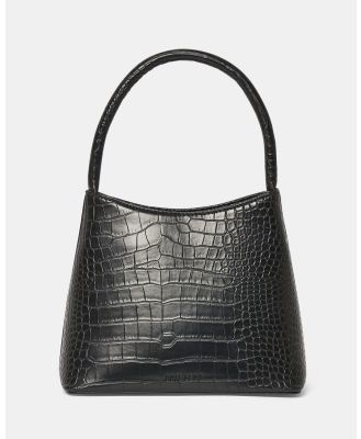 Brie Leon - Chloe Bag - Handbags (Black Brushed Recycled Croc) Chloe Bag