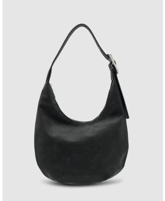 Brie Leon - Everyday Croissant Bag - Handbags (Black Corn Leather) Everyday Croissant Bag