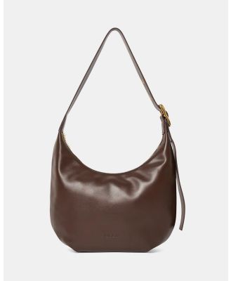 Brie Leon - Large Everyday Croissant Bag - Handbags (Chocolate) Large Everyday Croissant Bag