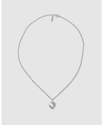 Brie Leon - Pearl Locket Necklace - Jewellery (Silver) Pearl Locket Necklace
