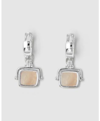 Brie Leon - Santiago Drop Earrings Pearl - Jewellery (Silver) Santiago Drop Earrings Pearl