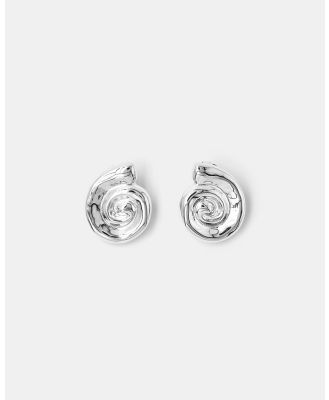 Brie Leon - Spiral Earrings - Jewellery (Silver) Spiral Earrings