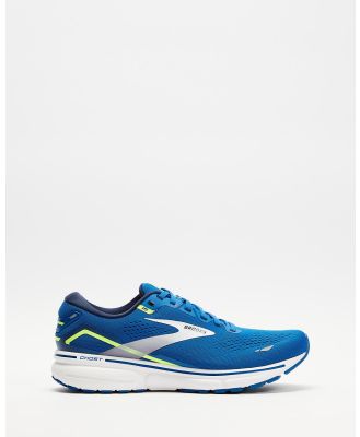 Brooks - Ghost 15   Men's - Outdoor Shoes (Blue, Nightlife & White) Ghost 15 - Men's