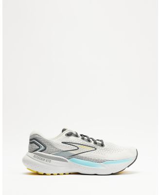Brooks - Glycerin GTS 21   Men's - Outdoor Shoes (Coconut, Forged Iron & Yellow) Glycerin GTS 21 - Men's