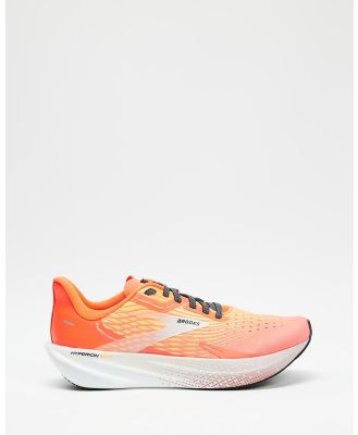 Brooks - Hyperion Max   Women's - Outdoor Shoes (Fiery Coral, Orange & Blue) Hyperion Max - Women's