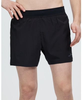 Brooks - Sherpa 5 Inch Shorts - Shorts (Black) Sherpa 5-Inch Shorts