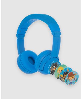 Buddyphones - Play Plus Headphones - Tech Accessories (Blue) Play Plus Headphones