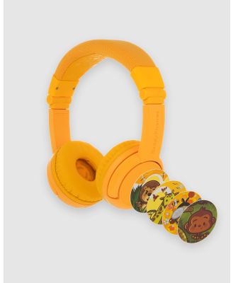 Buddyphones - Play Plus Headphones - Tech Accessories (Yellow) Play Plus Headphones