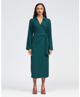 bul - Aisling Dress - Dresses (Dark Green) Aisling Dress