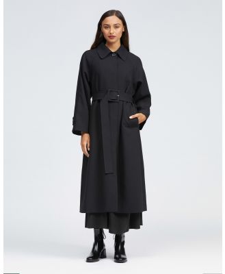 bul - Donegall Coat - Trench Coats (Black) Donegall Coat