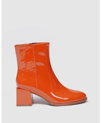 bul - Ett Ankle Boot - Boots (Tangerine) Ett Ankle Boot