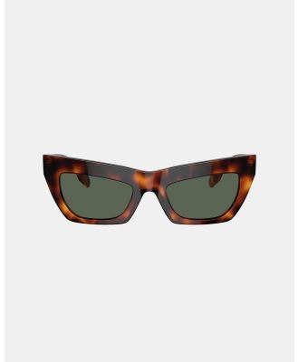 Burberry - 0BE4405 - Sunglasses (Havana) 0BE4405