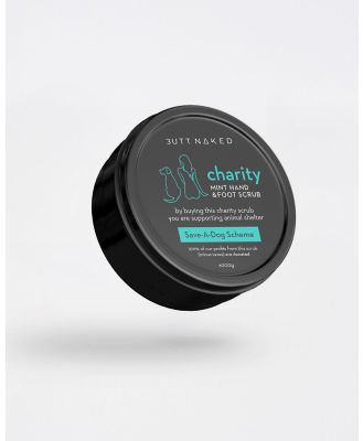 Butt Naked - Charity Scrub   Mint Hand + Foot Scrub - Beauty (black) Charity Scrub - Mint Hand + Foot Scrub