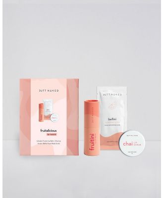 Butt Naked - Fruitilicious Skin Kit - Eye & Lip Care (pink) Fruitilicious Skin Kit