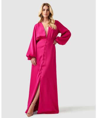 BWLDR - Kienna Maxi Dress - Dresses (Hot Pink) Kienna Maxi Dress