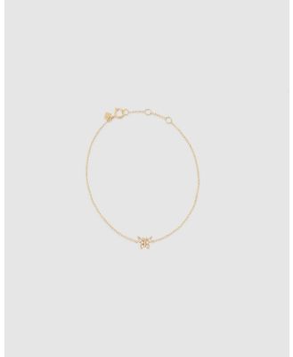 By Charlotte - 14k Gold Fly With Me Bracelet - Jewellery (Gold) 14k Gold Fly With Me Bracelet
