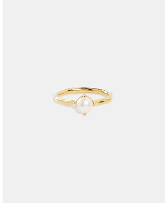 By Charlotte - Endless Grace Pearl Ring - Jewellery (Gold) Endless Grace Pearl Ring