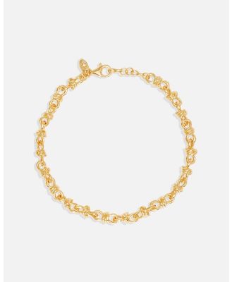 By Charlotte - Gold Entwined Bracelet - Jewellery (Gold) Gold Entwined Bracelet