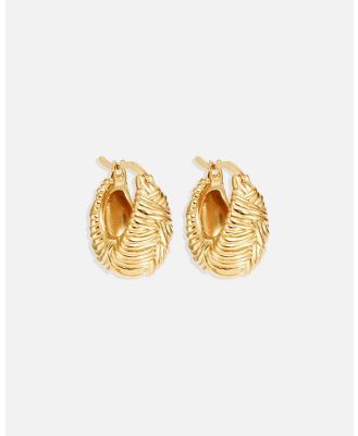 By Charlotte - Gold Entwined Hoops - Jewellery (Gold) Gold Entwined Hoops