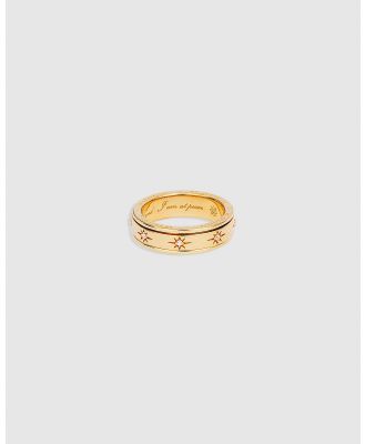 By Charlotte - Gold I Am Loved Ring - Jewellery (Gold) Gold I Am Loved Ring