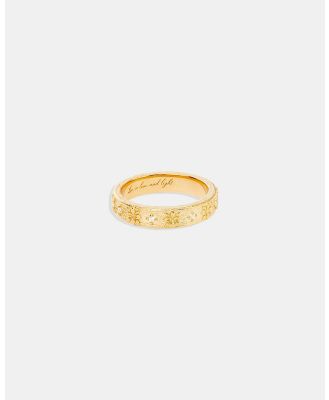 By Charlotte - Gold Live in Grace Ring - Jewellery (Gold) Gold Live in Grace Ring