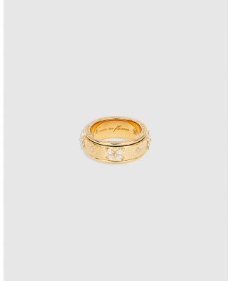 By Charlotte - Gold No Rain, No Flowers Ring - Jewellery (Gold) Gold No Rain, No Flowers Ring