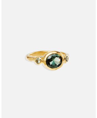 By Charlotte - Gold Radiant Soul Ring   Forest - Jewellery (Gold) Gold Radiant Soul Ring - Forest