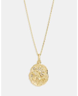 By Charlotte - She Is Cancer Zodiac Necklace - Jewellery (Gold) She Is Cancer Zodiac Necklace