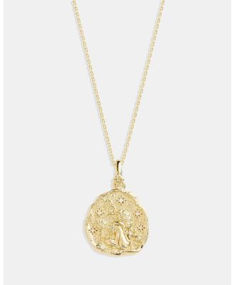 By Charlotte - She Is Capricorn Zodiac Necklace - Jewellery (Gold) She Is Capricorn Zodiac Necklace