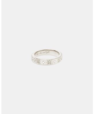 By Charlotte - Silver Live in Grace Ring - Jewellery (Silver) Silver Live in Grace Ring