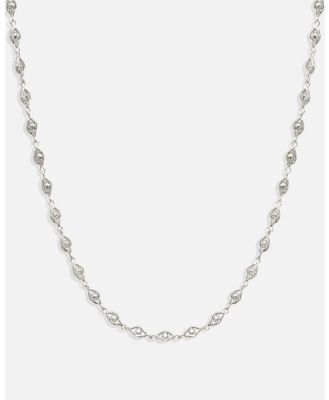 By Charlotte - Silver Lucky Eyes Choker - Jewellery (Silver) Silver Lucky Eyes Choker