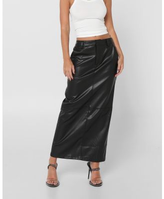 BY.DYLN - Nadia Skirt - Leather skirts (Black) Nadia Skirt