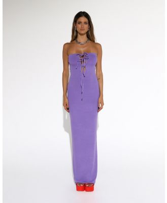 BY.DYLN - Vienna Maxi Dress - Bodycon Dresses (Purple) Vienna Maxi Dress
