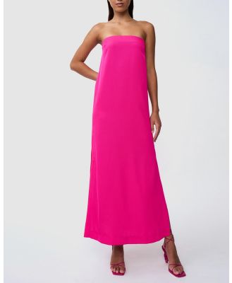 BY JOHNNY. - Anisa Strapless Dress - Dresses (Pink) Anisa Strapless Dress