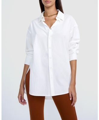 BY JOHNNY. - Dylan Shirt - Tops (Ivory) Dylan Shirt