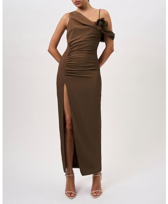 BY JOHNNY. - The Juliet Ankle Dress - Dresses (Chocolate) The Juliet Ankle Dress