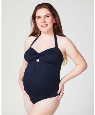 Cake Maternity - Mineral Maternity Swimsuit (for B DD Cups) - One-Piece / Swimsuit (Blue) Mineral Maternity Swimsuit (for B-DD Cups)