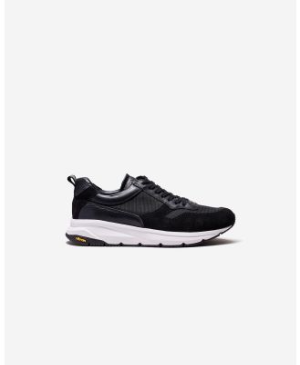Calibre - Vibram Run Sneaker - Lifestyle Sneakers (Black) Vibram Run Sneaker