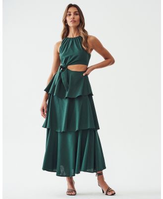 Calli - Amy Midi Dress - Dresses (Emerald) Amy Midi Dress
