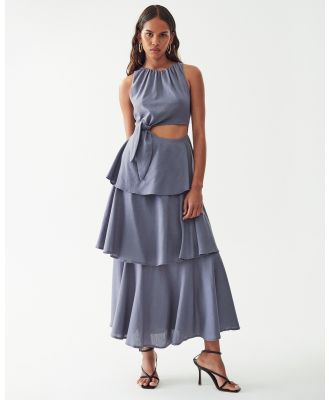 Calli - Amy Midi Dress - Dresses (Steel Blue) Amy Midi Dress