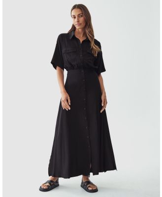 Calli - Arlette Midi Dress - Dresses (Black) Arlette Midi Dress