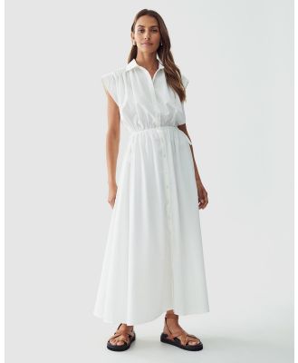 Calli - Emiline Midi Dress - Dresses (White) Emiline Midi Dress