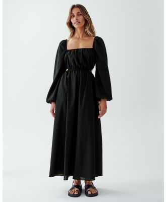 Calli - Ettie Midi Dress - Dresses (Black) Ettie Midi Dress